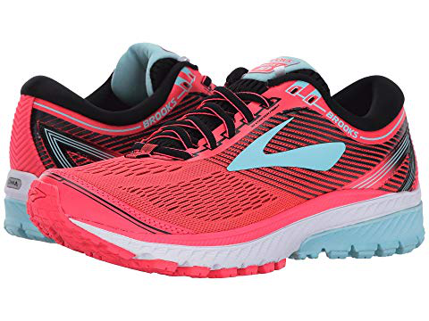 brooks pink and black