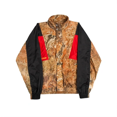 Shop Heron Preston Camo Tracksuit Jacket In Multicolor