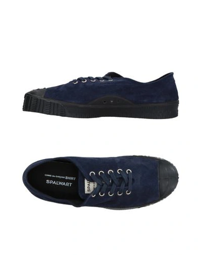 Shop Spalwart Sneakers In Dark Blue