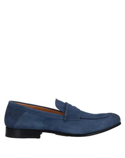 Shop Raparo Loafers In Dark Blue