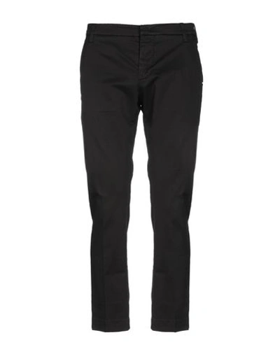 Shop Entre Amis Casual Pants In Black