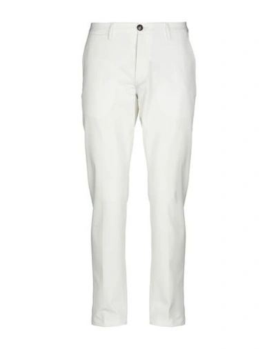 Shop Rrd Casual Pants In Ivory