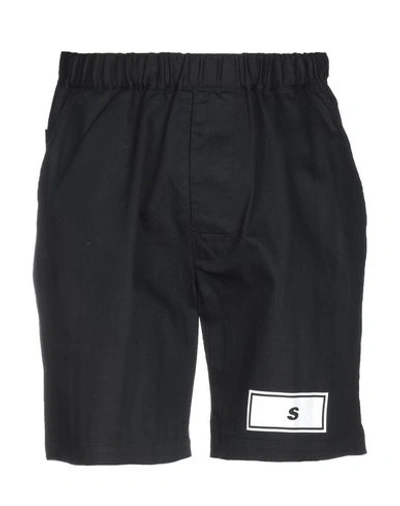 Shop Society Shorts & Bermuda In Dark Blue