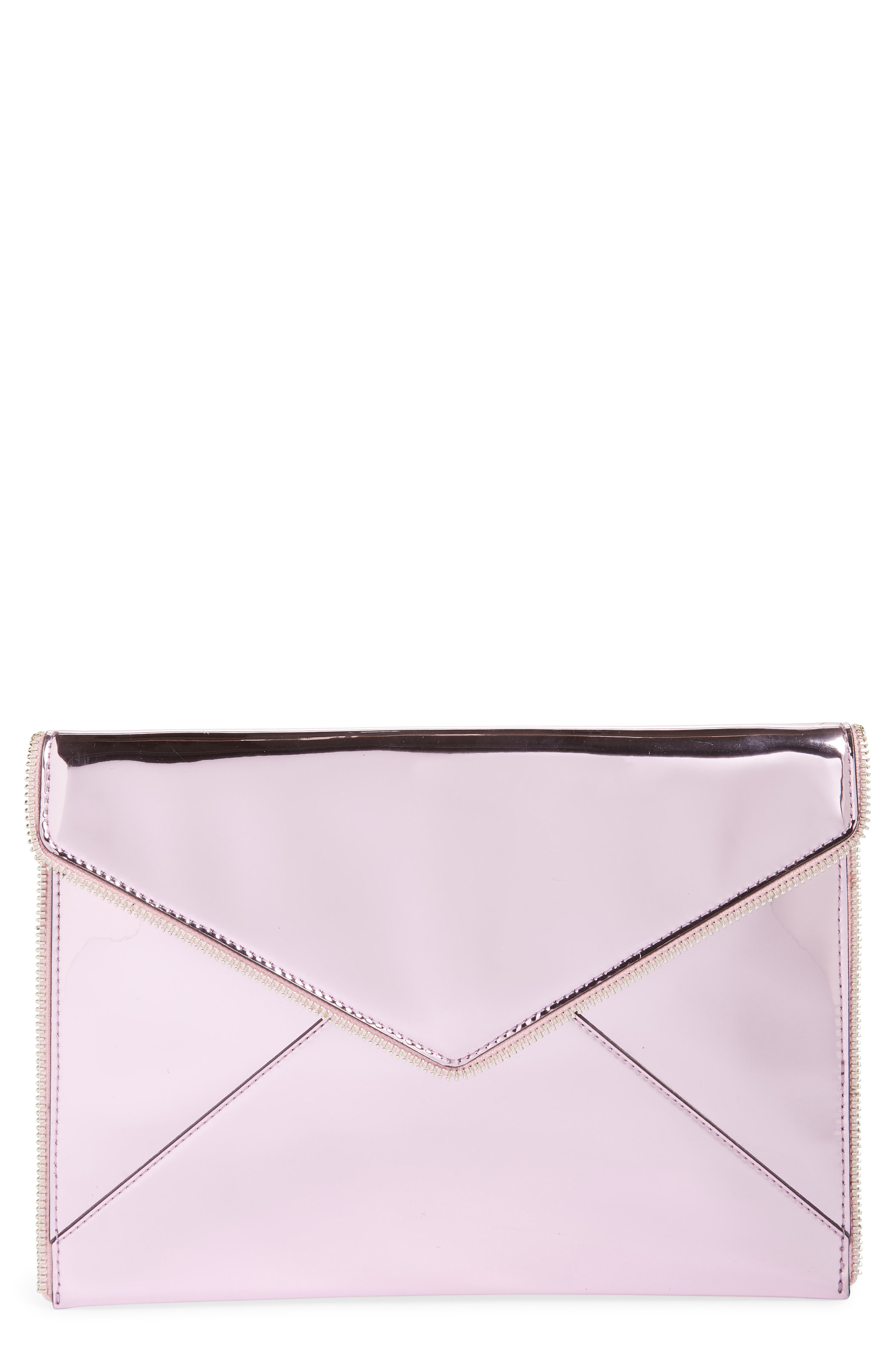rebecca minkoff metallic pink