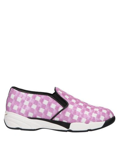 Shop Pinko Sneakers In Pink