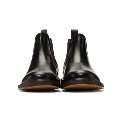 Shop Apc A.p.c. Black Joelle Chelsea Boots In Lzz Noir