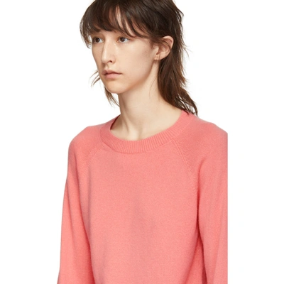 Shop Apc A.p.c. Pink Stirling Sweater In Faa Rose