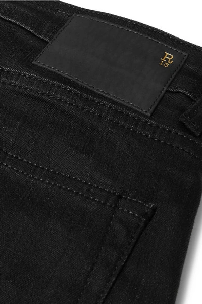 Shop R13 Boy Skinny Cropped Jeans In Black