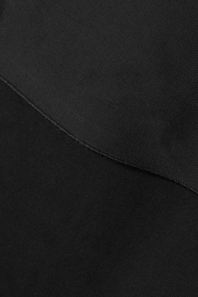 Shop Jw Anderson Asymmetric Twill Midi Skirt In Black