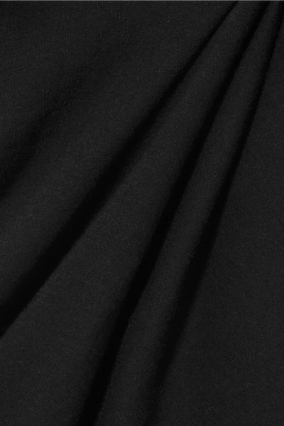 Shop R13 Boy Cotton And Cashmere-blend T-shirt In Black