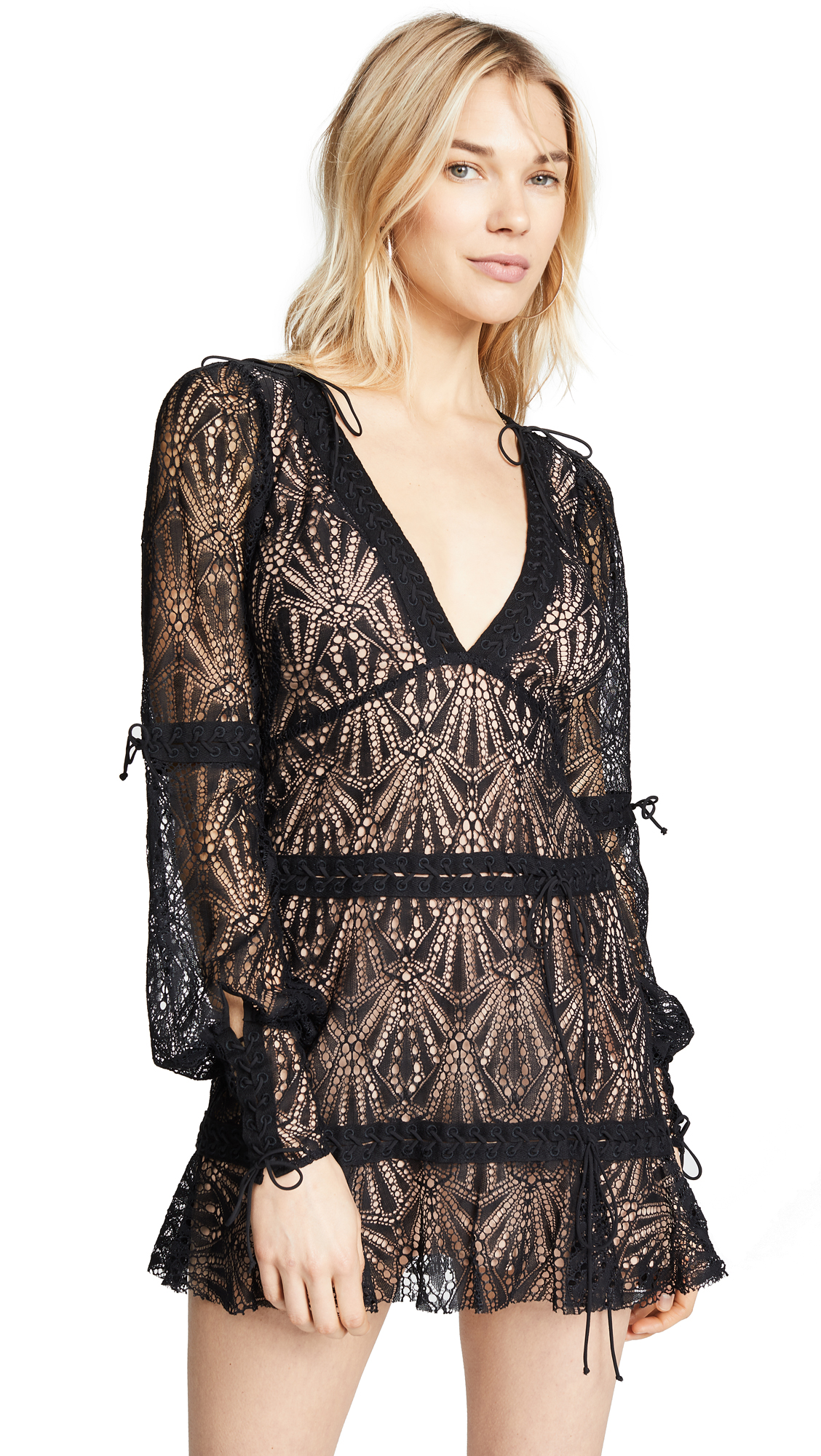 for love and lemons bright lights mini dress