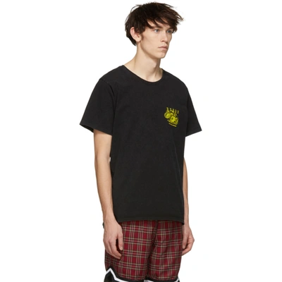 Shop Rhude Black Rasor Road T-shirt