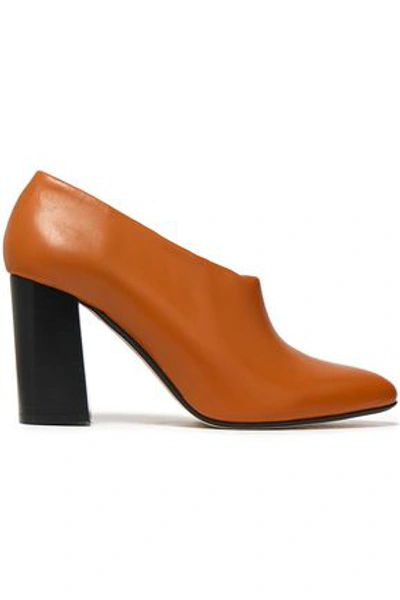 Shop Atp Atelier Leather Pumps In Light Brown