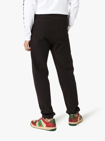 Shop Champion Reverse Weave Cotton Sweat Pants In Black