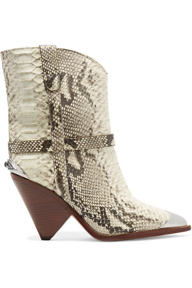 isabel marant snake boots