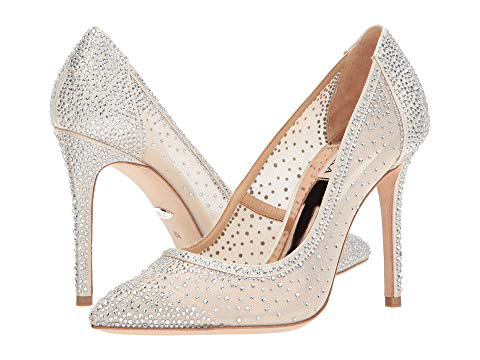 badgley mischka weslee ivory