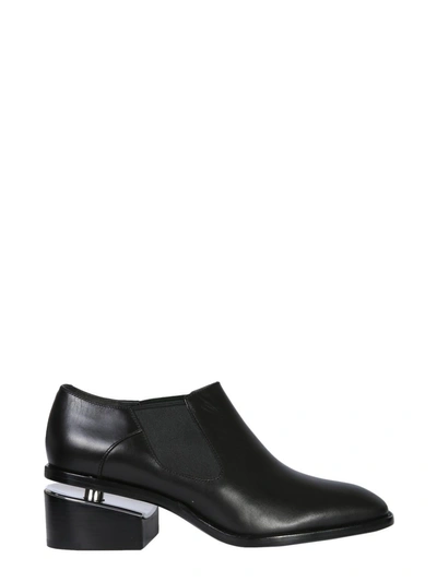 Shop Alexander Wang Jae Oxford Ankle Boots In Black