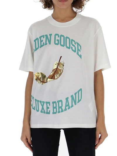 Shop Golden Goose Deluxe Brand Bernina T In White