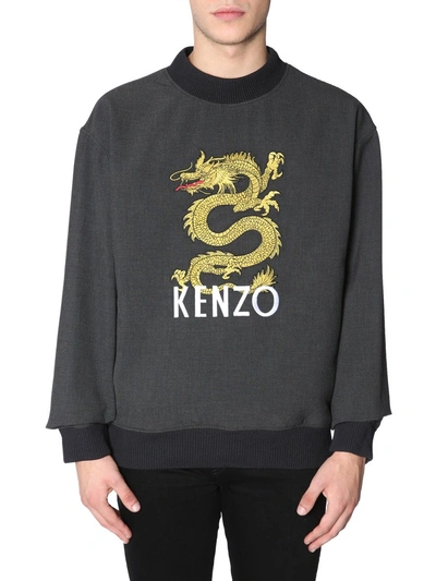 Kenzo top sweater dragon