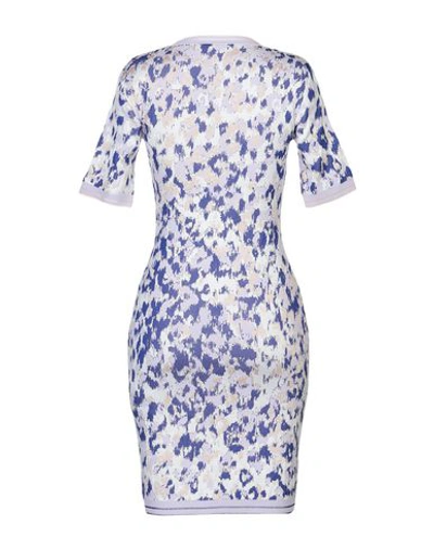 Shop Roberto Cavalli Short Dresses In Lilac