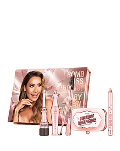 Shop Benefit Cosmetics Bomb Ass Brows! By Desi Perkins Eyebrow Kit ($126 Value) In Medium Neutral