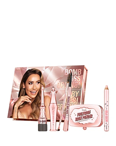 Shop Benefit Cosmetics Bomb Ass Brows! By Desi Perkins Eyebrow Kit ($126 Value) In Deep