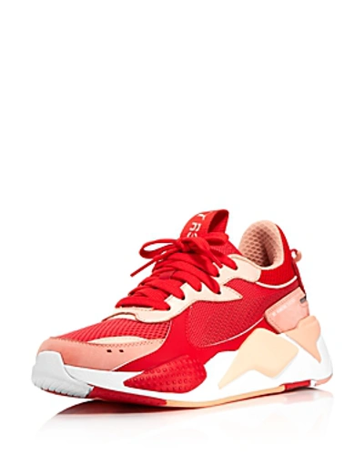 Shop Puma Women's Rs Toys Leather & Mesh Low Top Sneakers In Pink