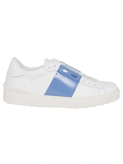 Shop Valentino Open Sneakers In Bianco Angel