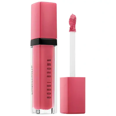 Shop Bobbi Brown Crushed Liquid Lipstick Peach & Quiet 0.2 oz/ 6 ml