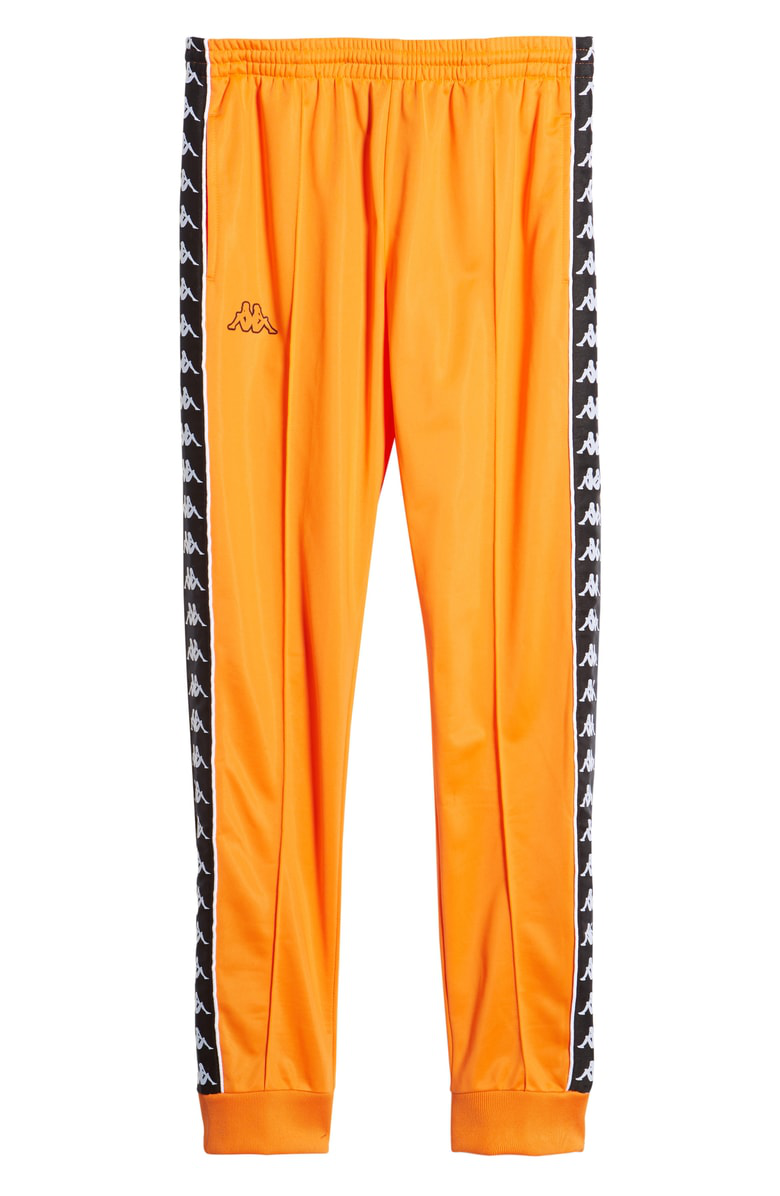 Kappa Active Banded Track Pants In Orange | ModeSens