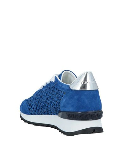 Shop Casadei Sneakers In Blue