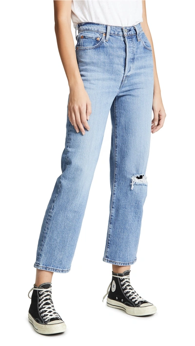 Levi's Ribcage Super High Rise Jeans In Haters Gonna Hate | ModeSens