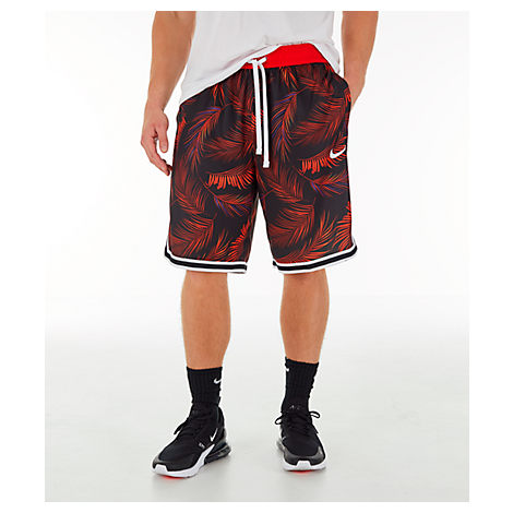 Nike Men's Dri-fit Dna Floral Basketball Shorts, Red - Size Med | ModeSens