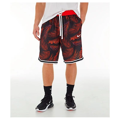 Nike Men's Dri-fit Dna Floral Basketball Shorts, Red - Size Med | ModeSens