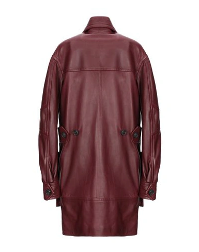 Shop Dsquared2 Jackets In Maroon