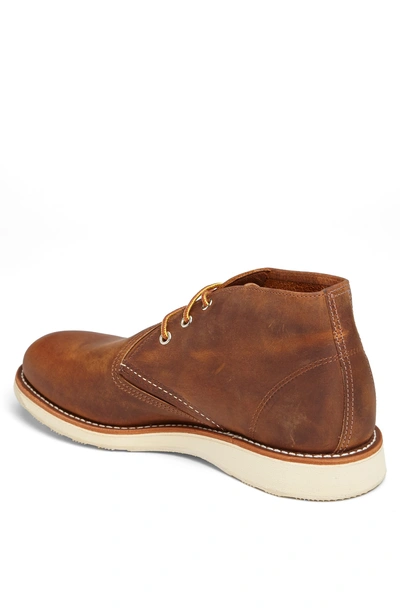 Shop Red Wing 'classic' Chukka Boot In Copper