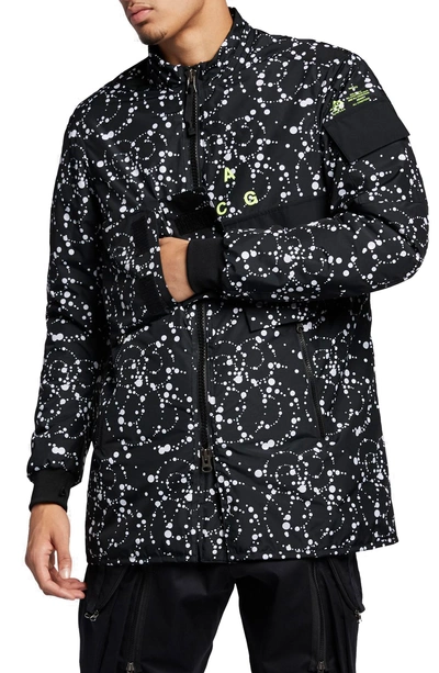 Shop Nike Lab Acg Men's Insulated Jacket In Black
