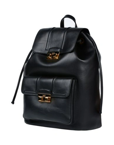 Shop Lanvin Backpack & Fanny Pack In Black
