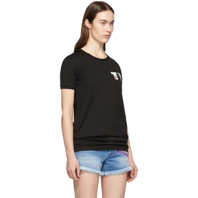 Shop Dolce & Gabbana Dolce And Gabbana Black Dgfamily Chef T-shirt In N0000 Black