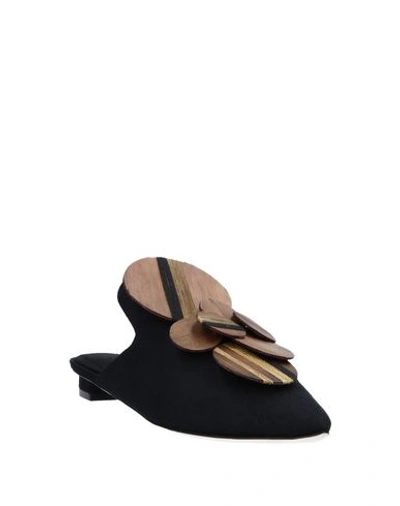 Shop Sanayi313 Mules In Black