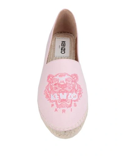 Shop Kenzo Espadrilles In Light Pink