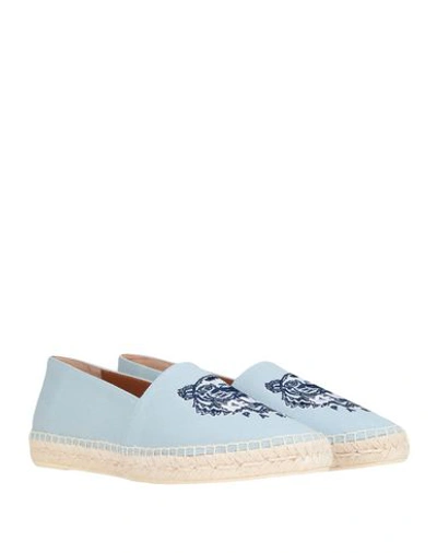 Shop Kenzo Espadrilles In Sky Blue