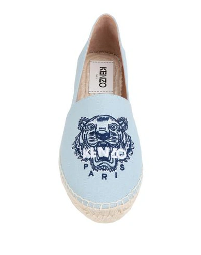 Shop Kenzo Espadrilles In Sky Blue