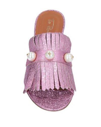 Shop Via Roma 15 Sandals In Pink