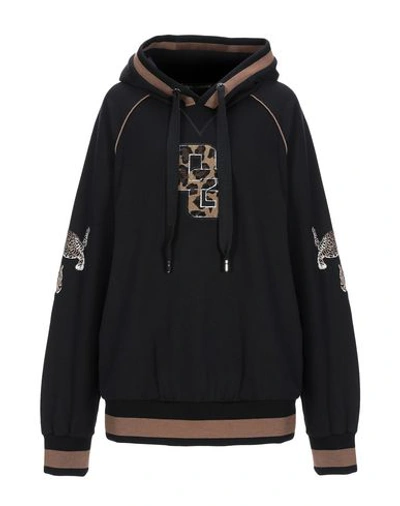 Shop Dolce & Gabbana Woman Sweatshirt Black Size 12 Cotton, Viscose, Polyamide, Polyester, Virgin Wool