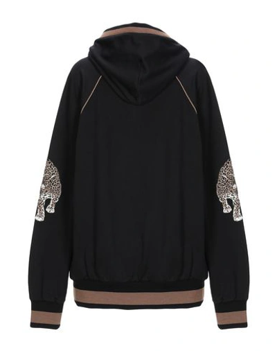 Shop Dolce & Gabbana Woman Sweatshirt Black Size 10 Cotton, Viscose, Polyamide, Polyester, Virgin Wool