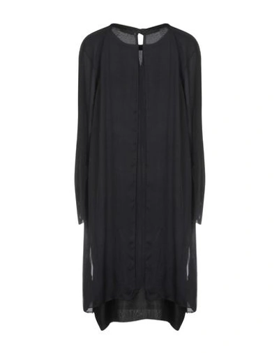 Shop Lanvin Knee-length Dresses In Black