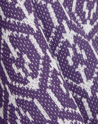 Shop Miu Miu Midi Skirts In Purple