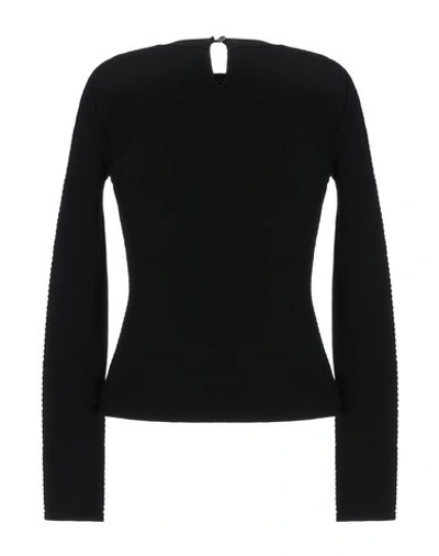 Shop Oscar De La Renta Sweater In Black