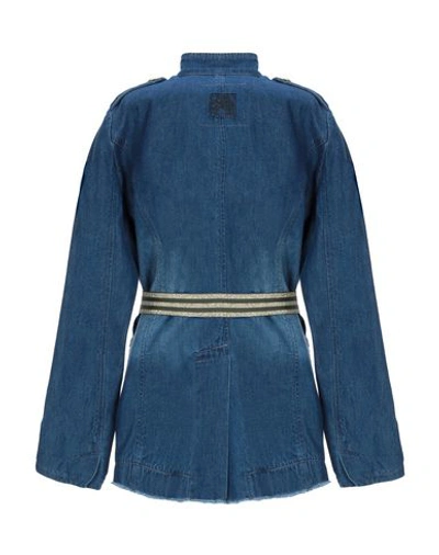 Shop Alessandra Chamonix Denim Jacket In Blue